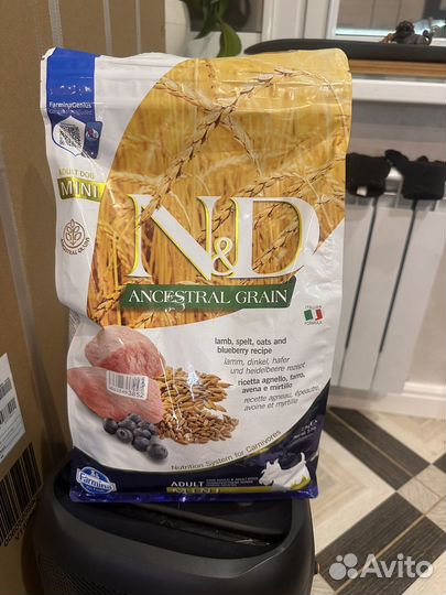 Сухой корм Farmina N&D Ancestral Grain Lamb