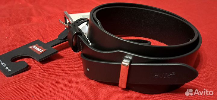 Levi's ремень женский кожа натуральная 90 см