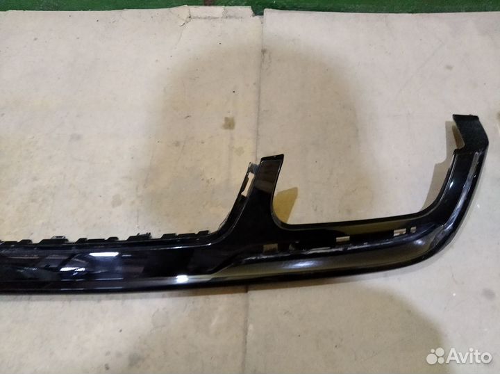 Накладка заднего бампера Mercedes S-Class