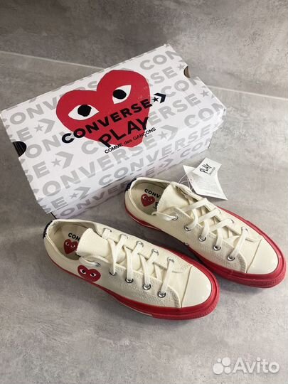 Кеды Comme des garcons x Convers Оригинал