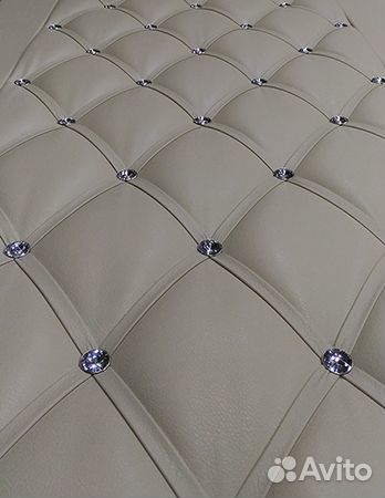 Декоративная накладка на входную дверь, кожзам