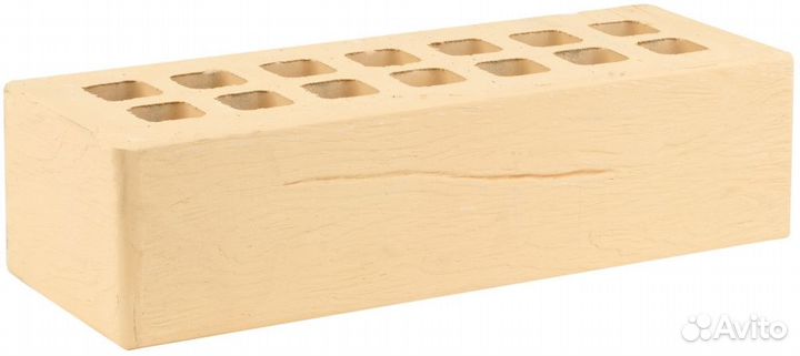 Кирпич облицовочный светлый