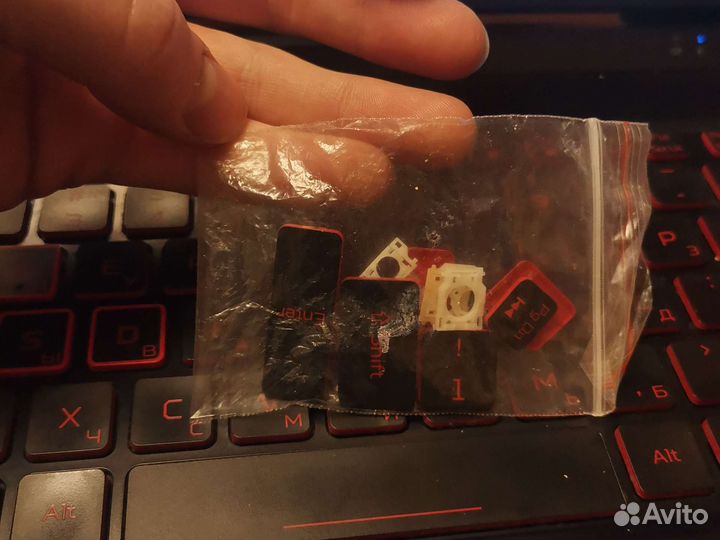 Кнопки для клавиатуры ноутбука Acer nitro 5