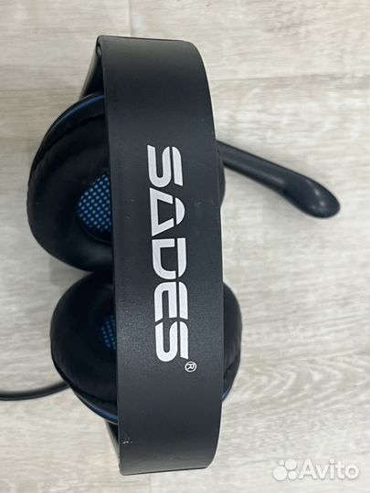 Нашуники Sades SA-701 TPower, чёрные