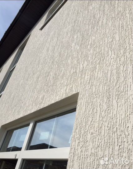 Отделка фасада короед