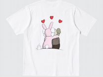 Футболка uniqlo kaws and andy warhol