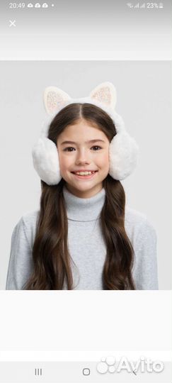 Наушники меховые детские