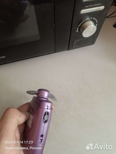 Фонарик с вентилятором