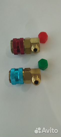 Быстросъемное угловое соединение высокого и низког