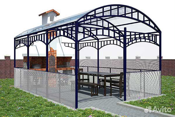 Беседка дачная