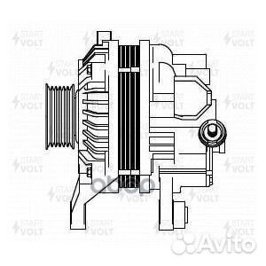 Генератор 80A LG 2503 startvolt