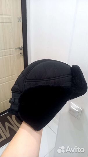 Шапка ушанка мужская