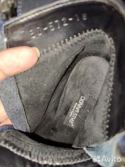 Ботильоны Полуботинки нубук кожа 37