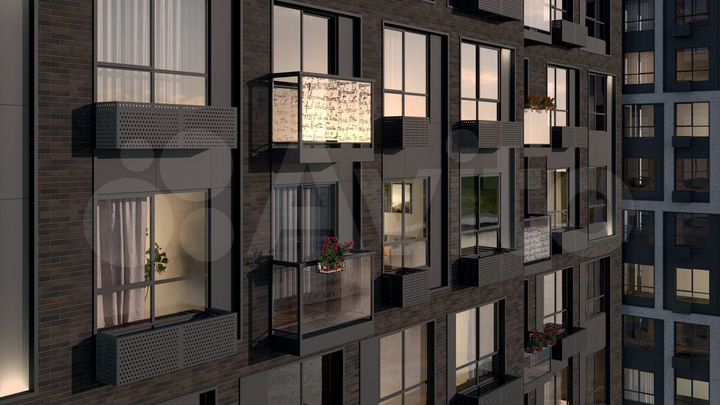 1-к. квартира, 41,8 м², 21/23 эт.