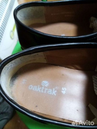 Кожаные туфли Oactrak, кожаные ботинки Henrys