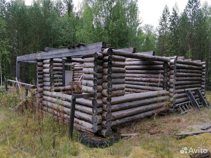 Готовый сруб для бани