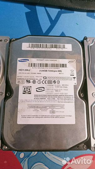 Жесткие диски SATA