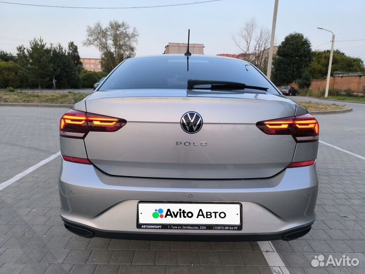 Volkswagen Polo 1.6 AT, 2021, 87 500 км