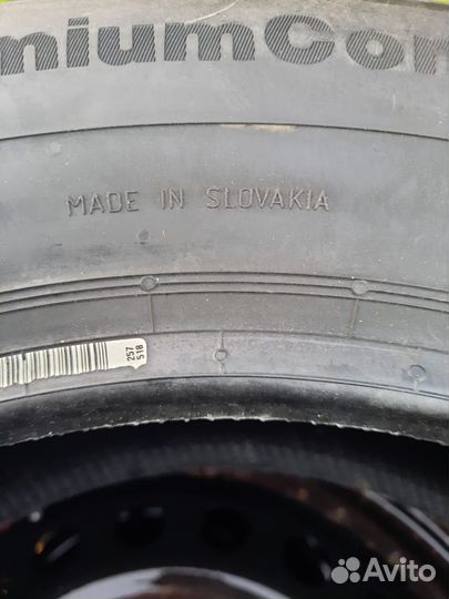 R16 Continental ContiPremierContact 205/60, PCD 5x108 DIA 63.3