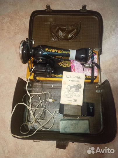 Швейная машина тип м-2 с электроприводом