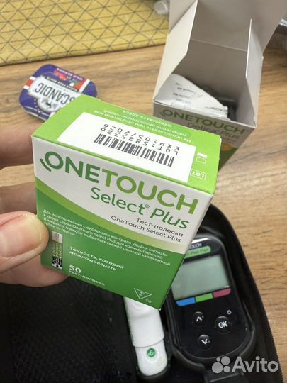 Глюкометр one touch select plus