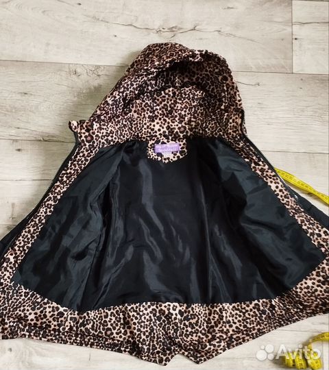 Демисезонная куртка для девочки 98,110-116