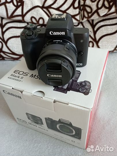Canon eos m50 mark ii kit новый