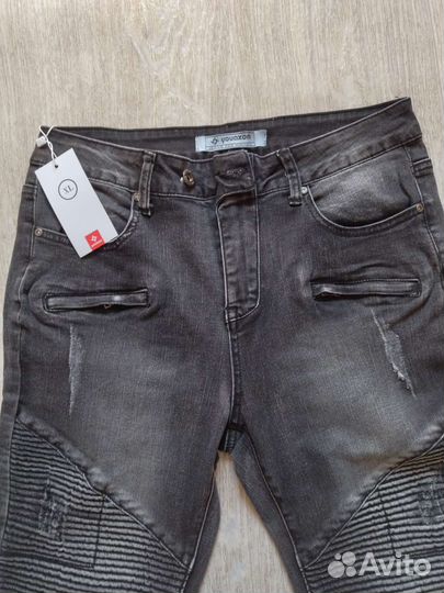 Брюки женские Эко кожа, джинсы, юбка