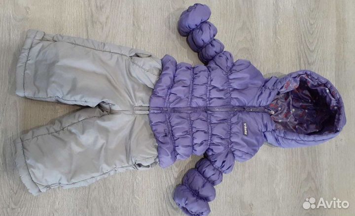 Демисезонный костюм 74-80