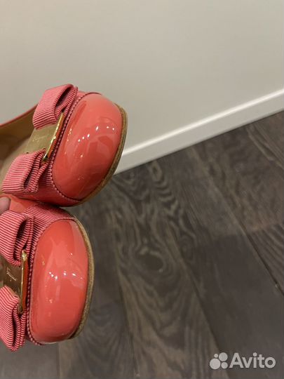 Балетки salvatore ferragamo 36,5