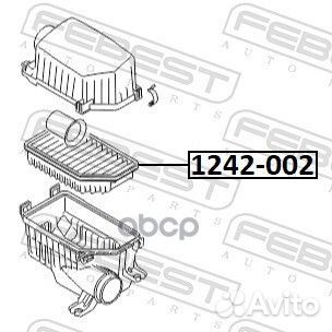 Фильтр воздушный Febest 958 1242-002 Febest