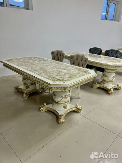 Столы и Стулья из Массива Дерева Новое v127