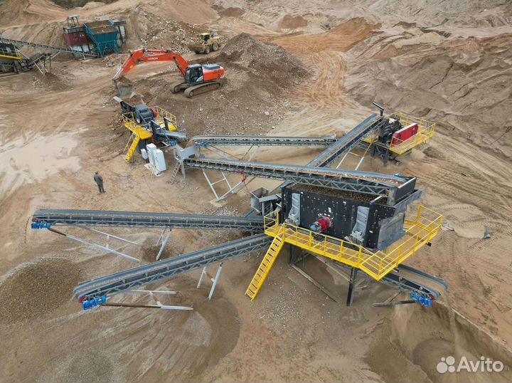 Дробильно-сортировочный комплекс (дск)