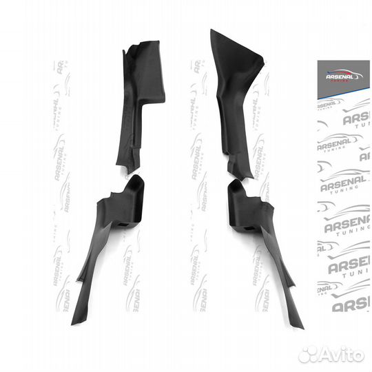 Комплект накладок на ковролин для Duster 2 2021г