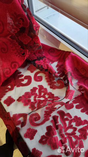 Шёлковый шарф палантин