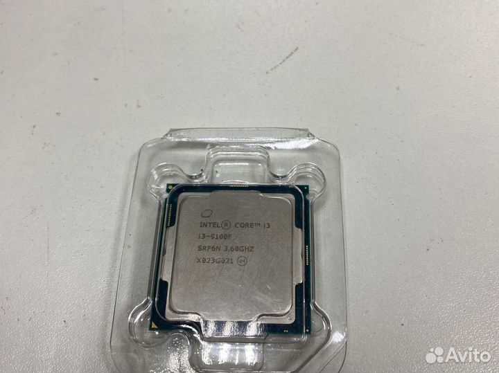Процессор intel core i3 9100f