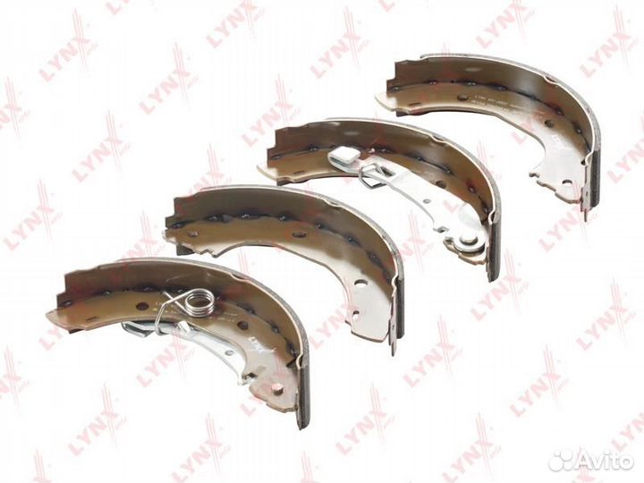 Колодки тормозные барабанные зад