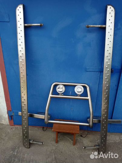 Кенгурятник и пороги на ниву 2131