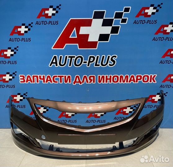 Бампер передний Hyundai Solaris Рестайлинг