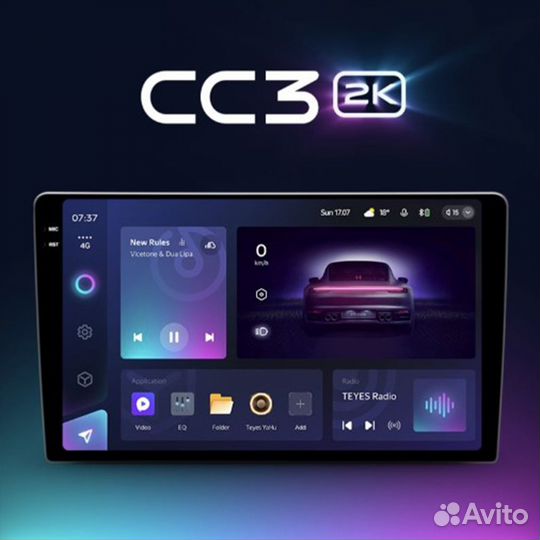 Teyes сс3 2K Jeep Джип Compass