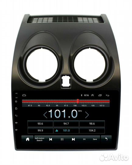 Штатная магнитола Nissan Qashqai 2007-14