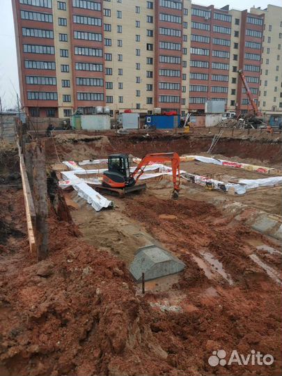 Услуги мини экскаватора