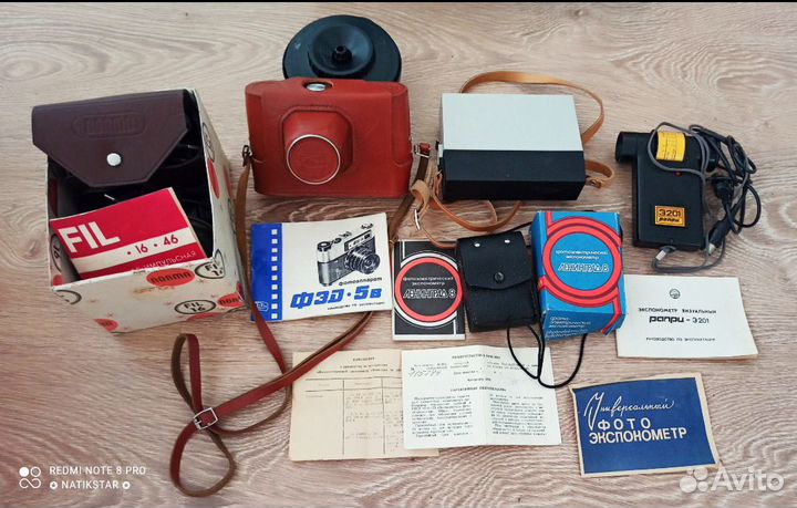 1 лот Набор Фототехники СССР под ключ оригинал