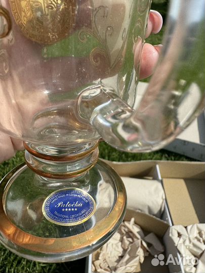 Набор чайнвх кружек Медуза фон Bohemia crystal