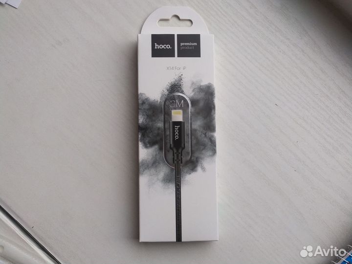 2 метровый Провод hoco для зарядки на iPhone