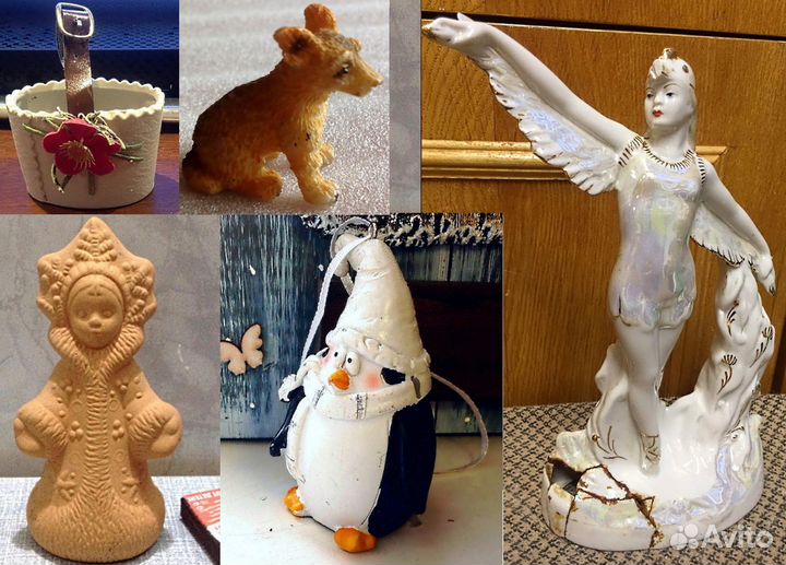 Сувениры, статуэтки, фигурки, свечи, подсвечники