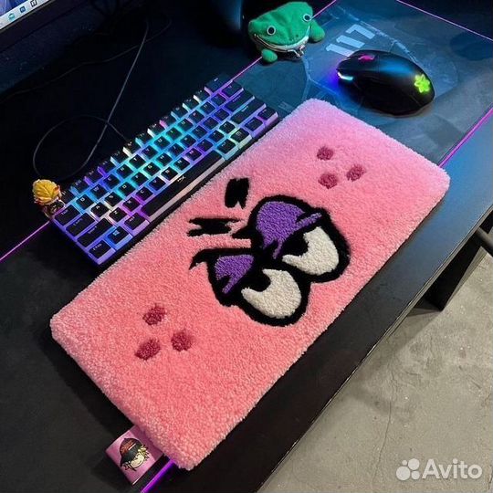 Коврики ручной работы под клавиатуру