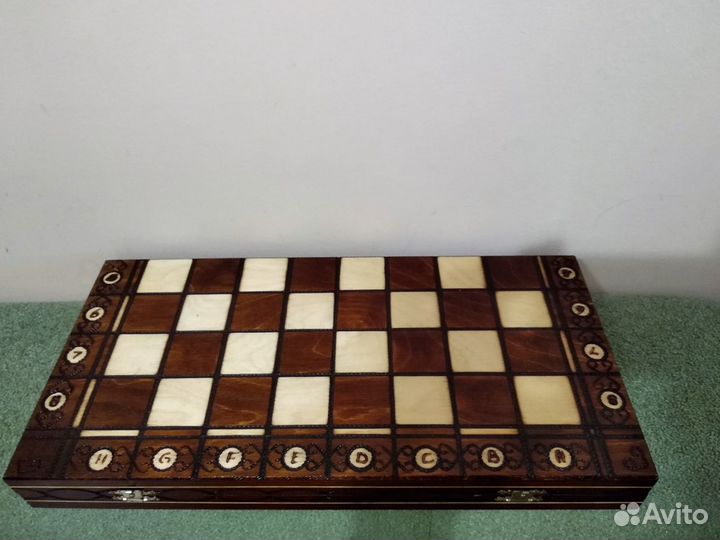 Шахматы ручная работа деревянные резные Senator
