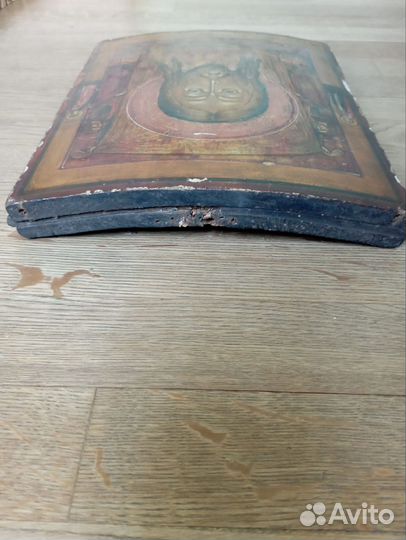 Икона Спаса Нерукотворного в окладе, начало 18в