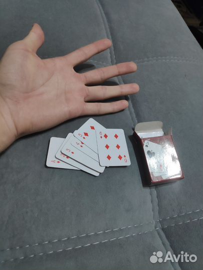 Маленькие игральные карты